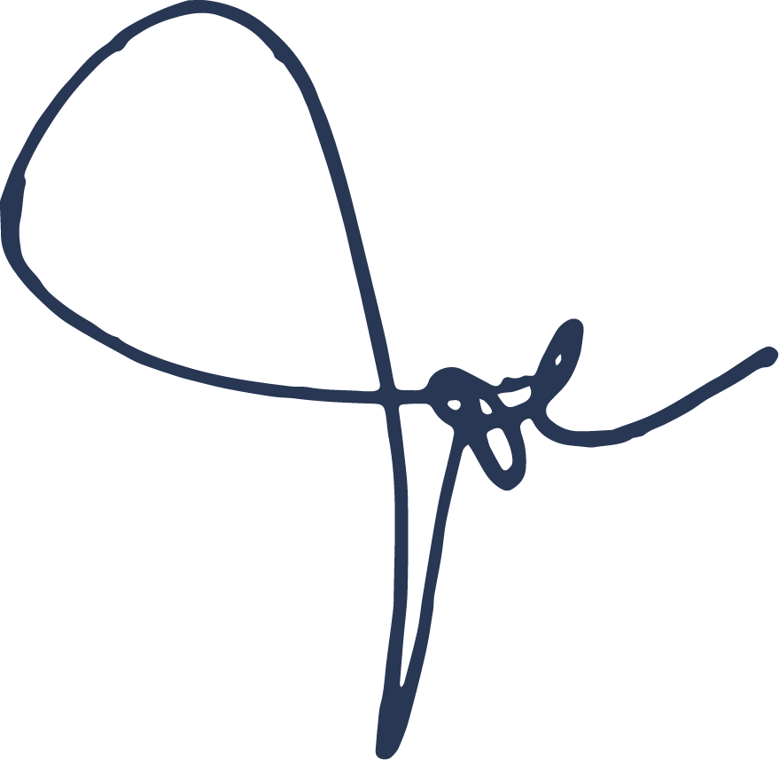 Joe's signature